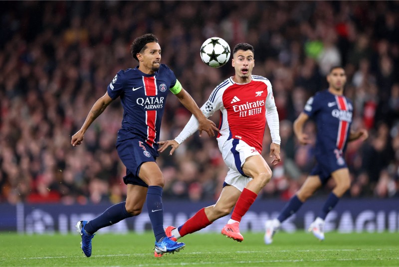 PSG quyết tâm đánh bại Arsenal